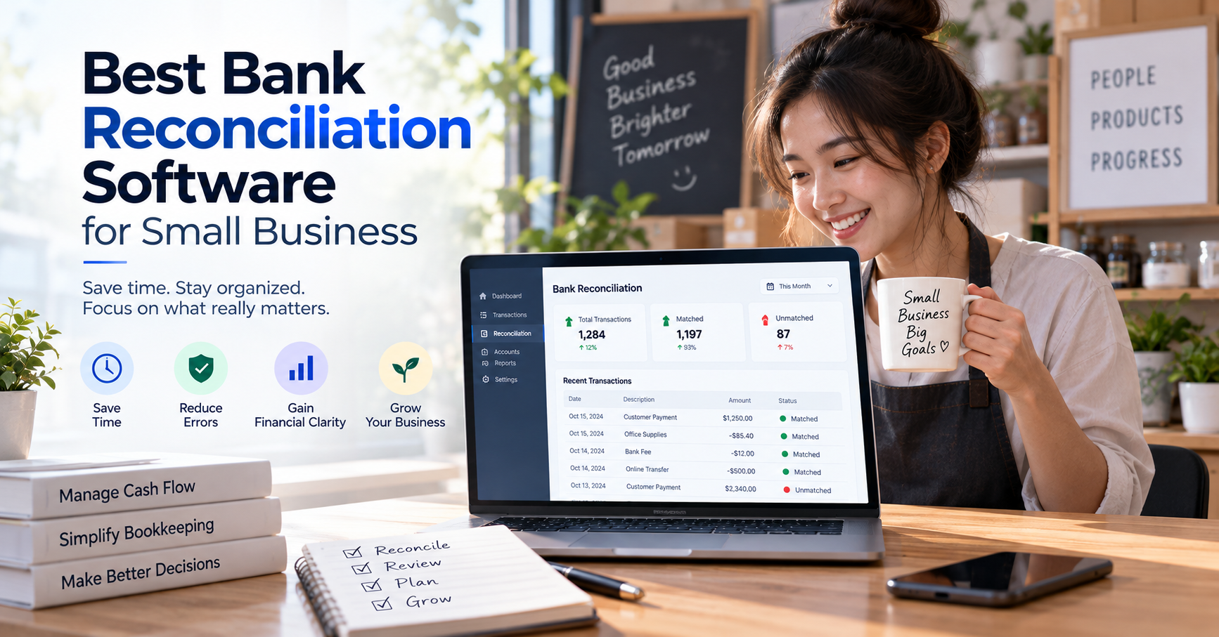 Best Bank Reconciliation Software for Small Business