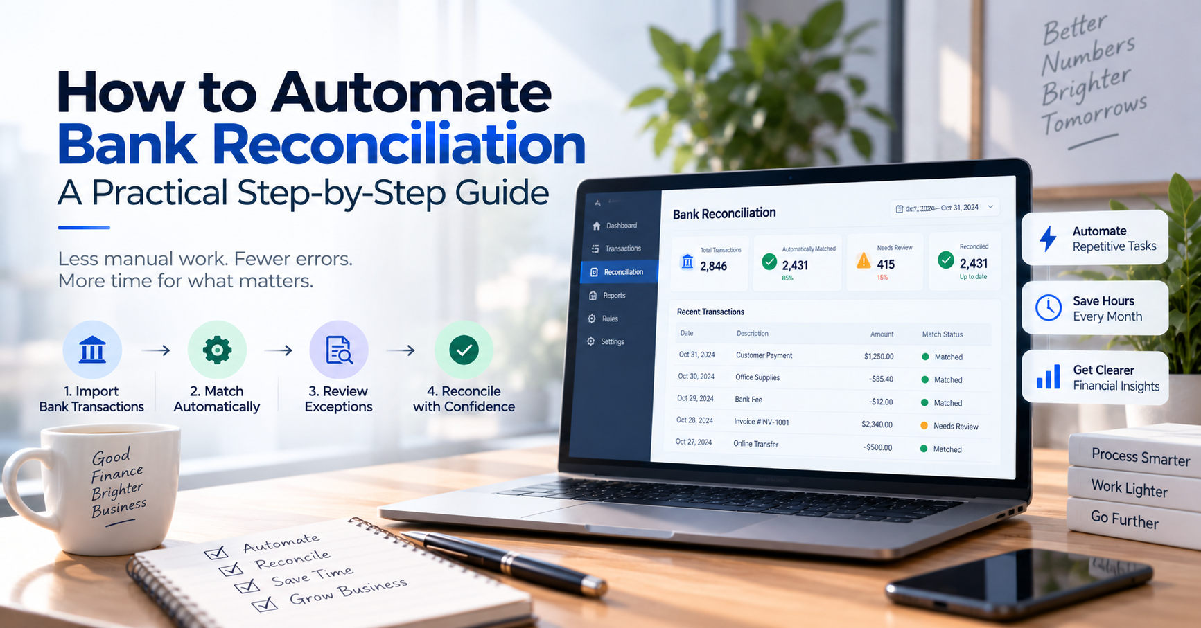 How to Automate Bank Reconciliation
